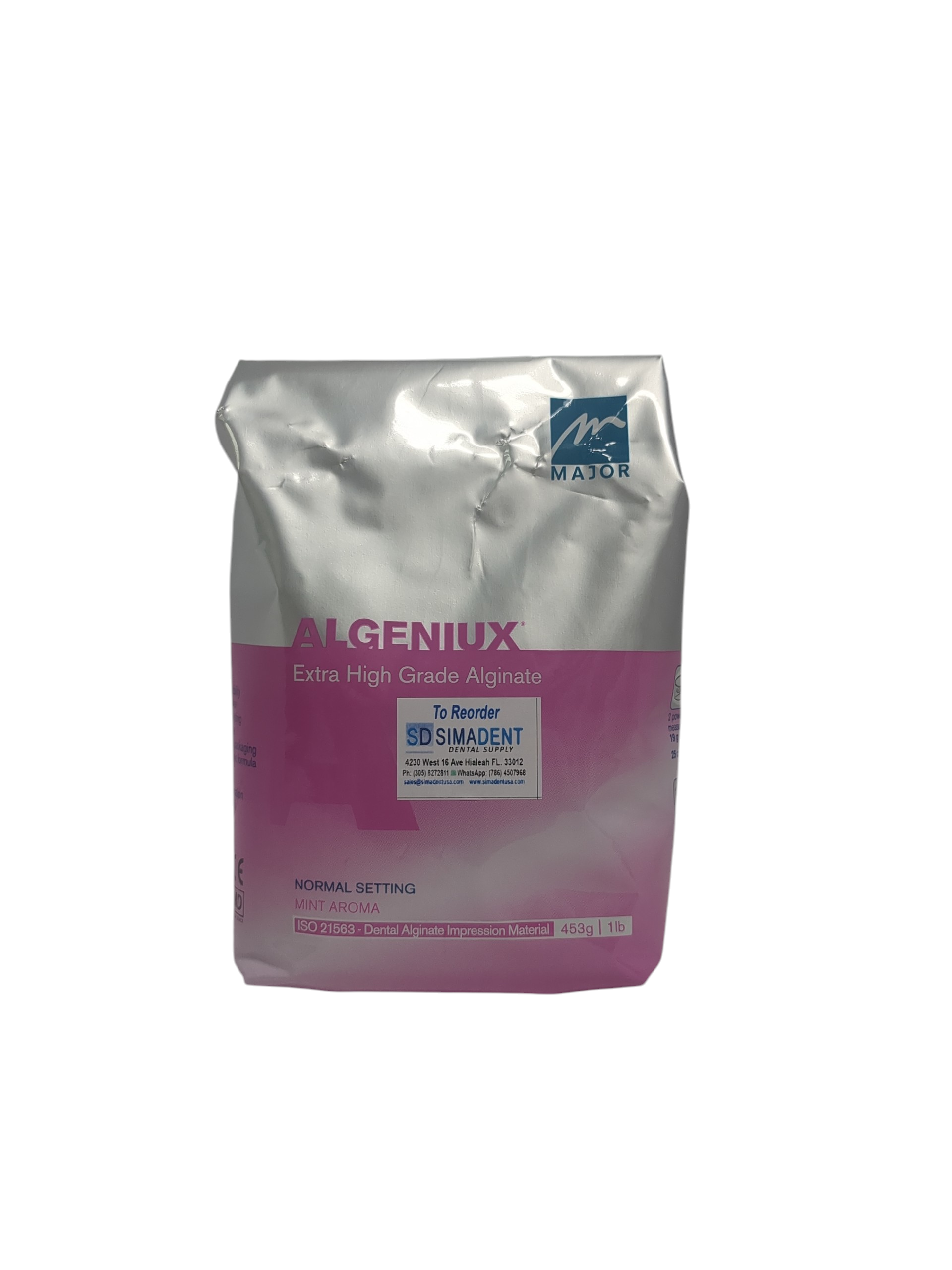 Algeniux Alginate Bag x 1 Lb