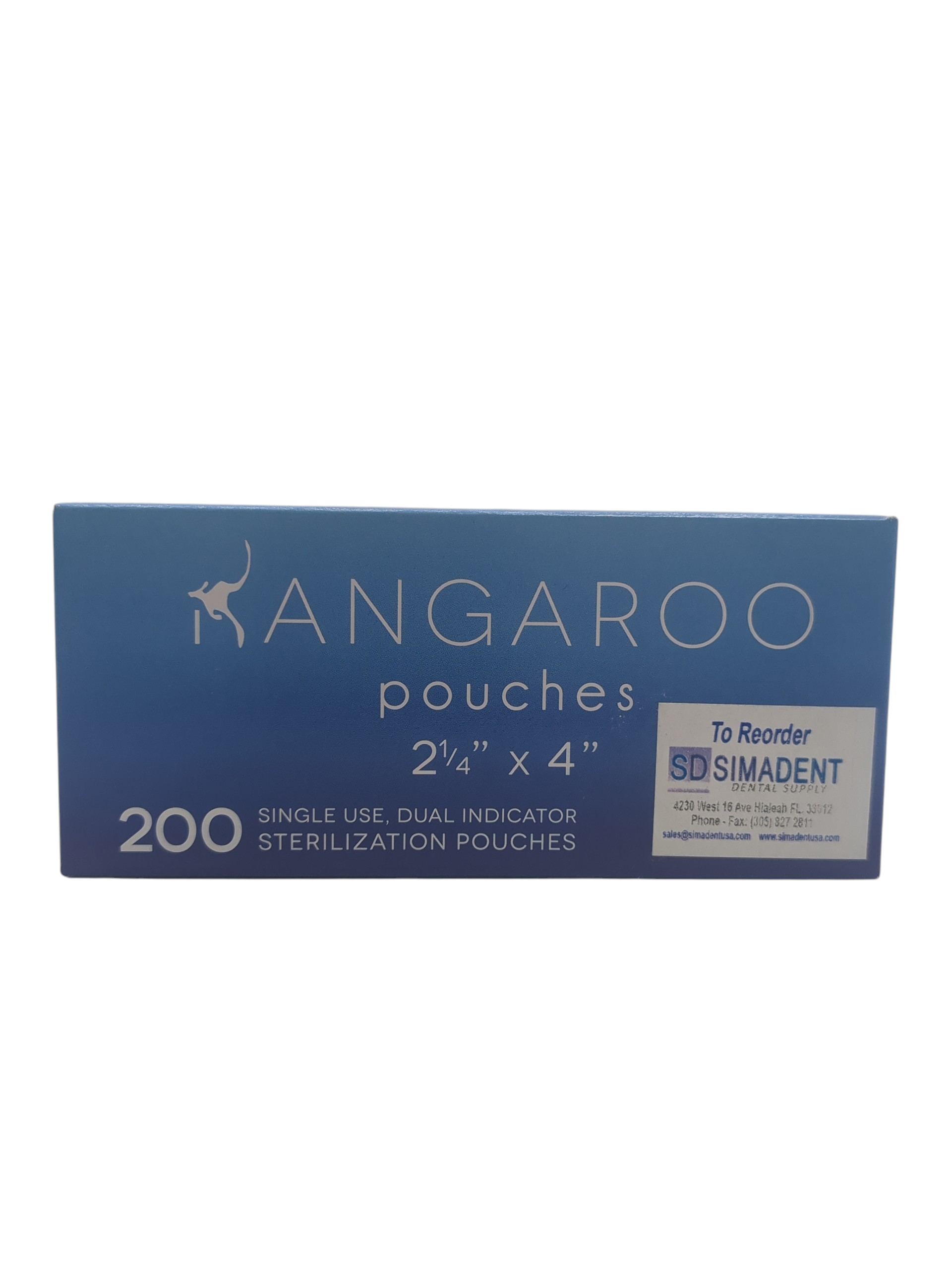 Sterilization Pouches 2.25 x 4 Box X 200